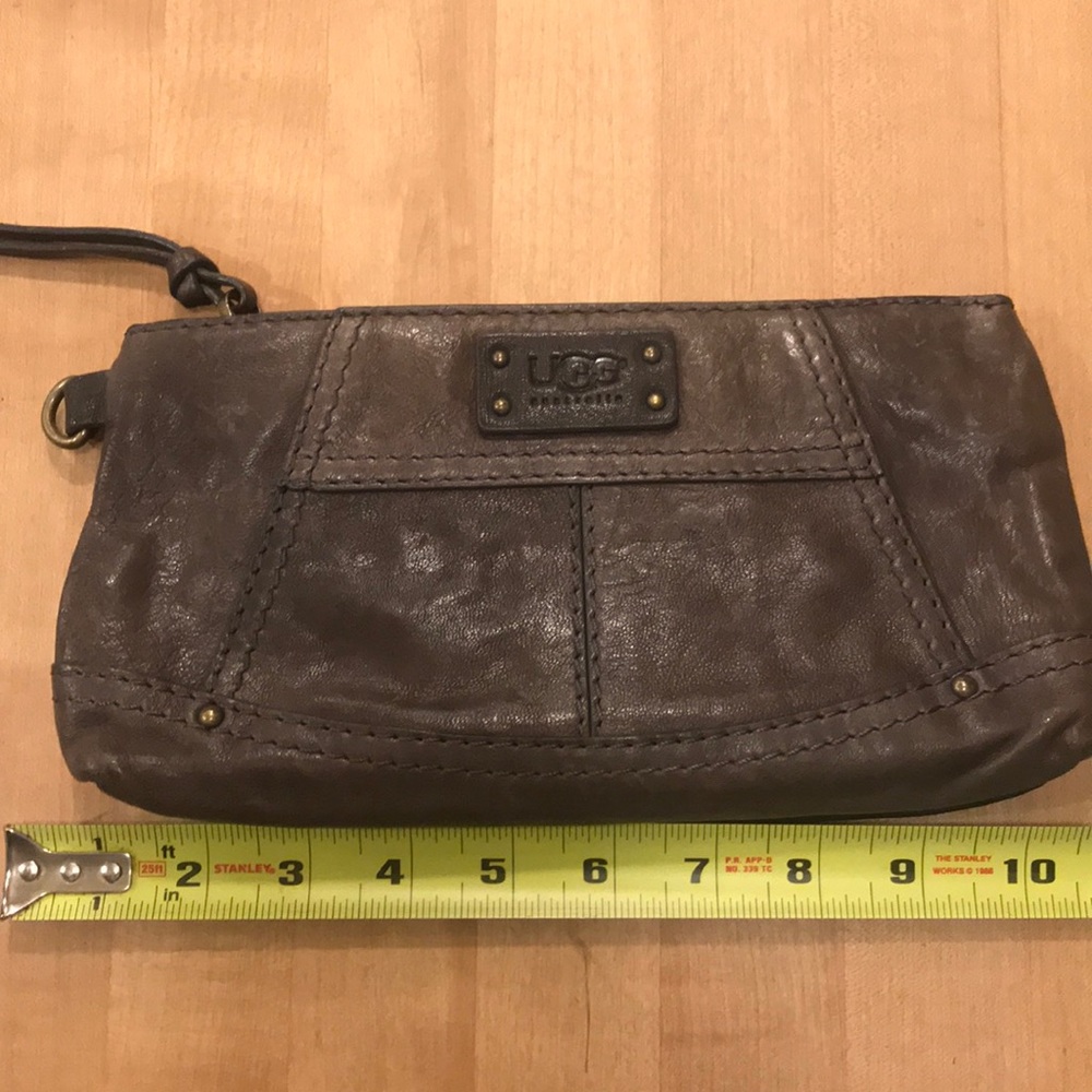 Grey Ugg clutch